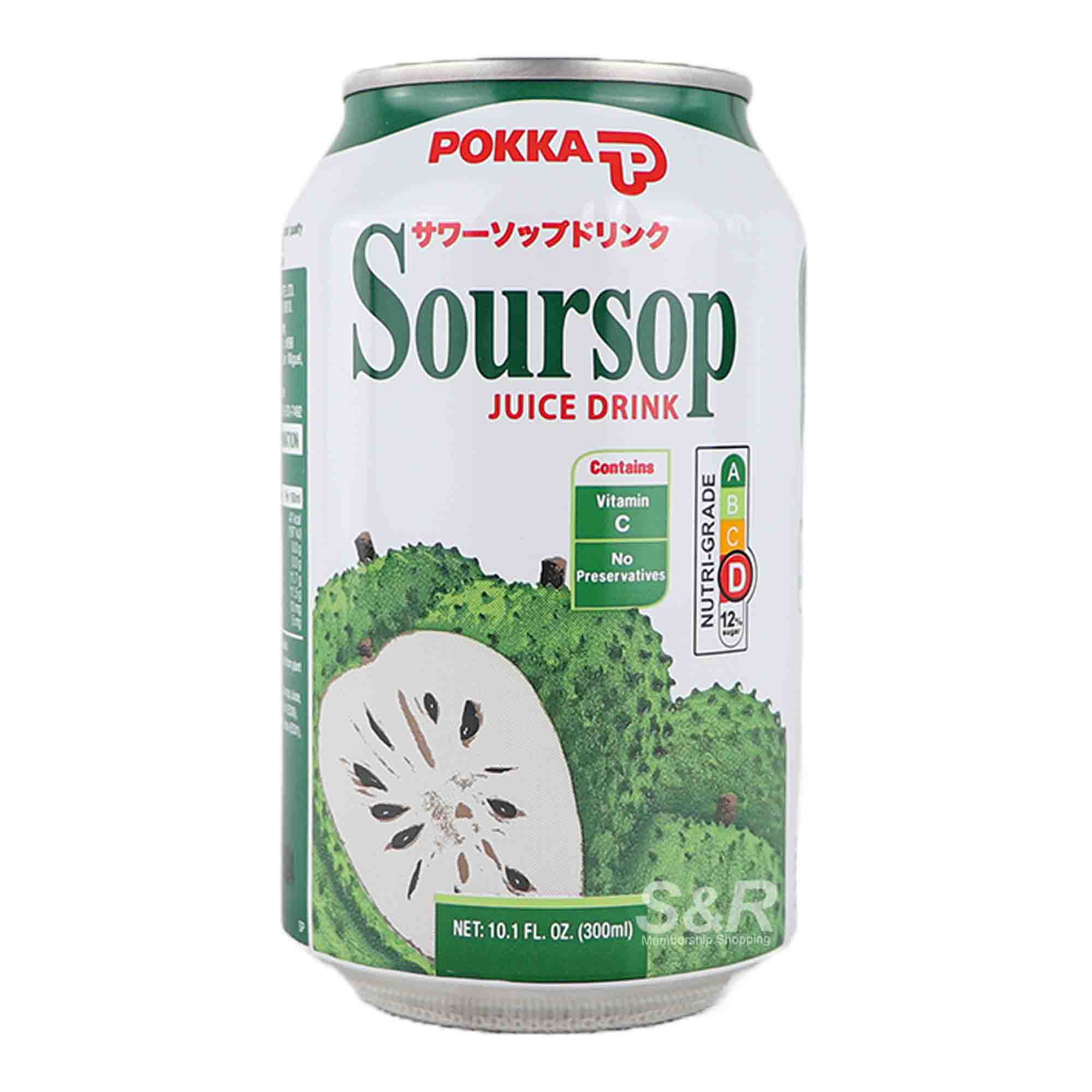Pokka Soursop Juice Drink 300mL